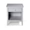 Alaterre Furniture Simplicity Wood Nightstand, Dove Gray AJSP0180 - alternate 1